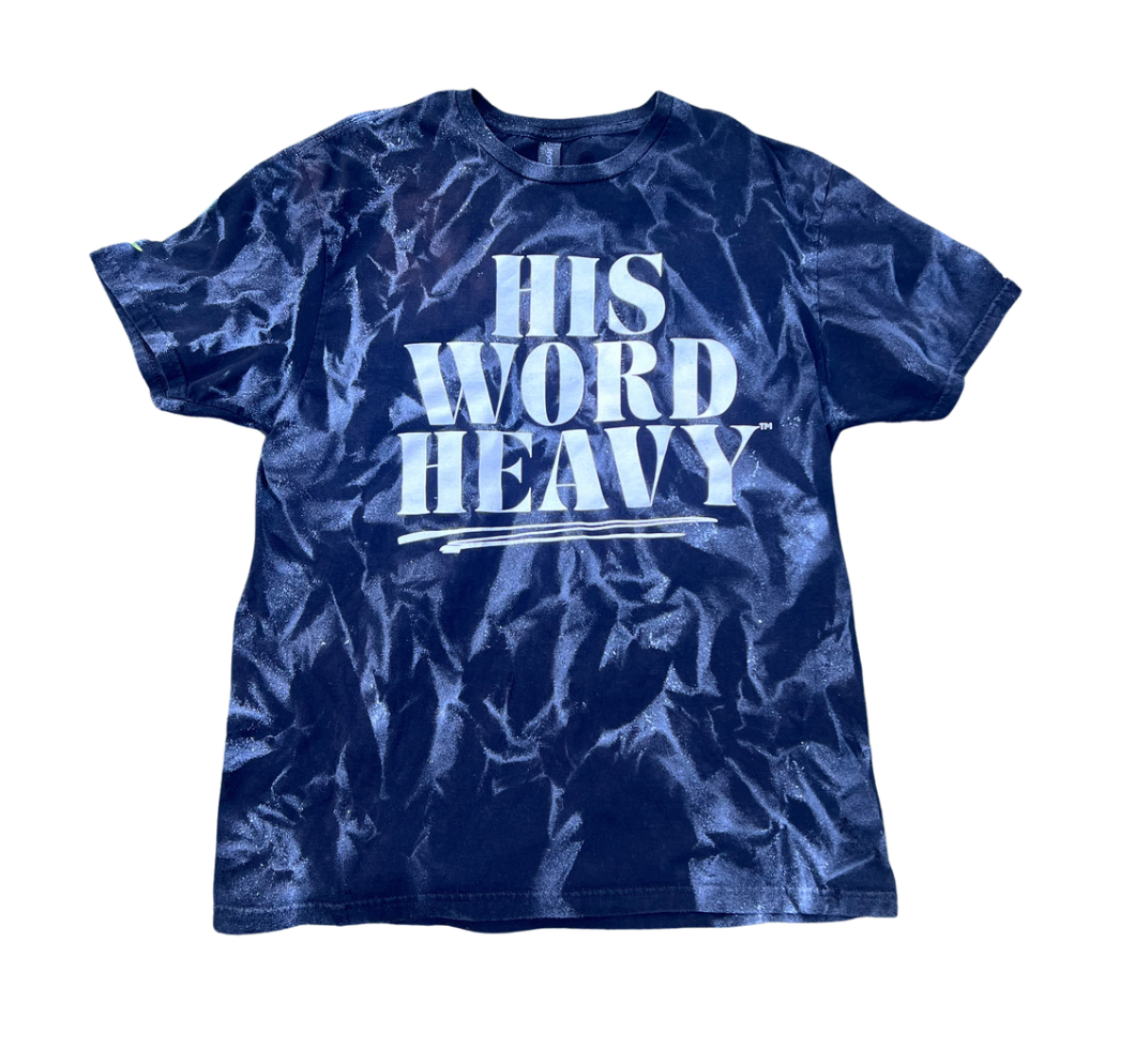 Crinkle Edition "His Word Heavy" T-Shirt
